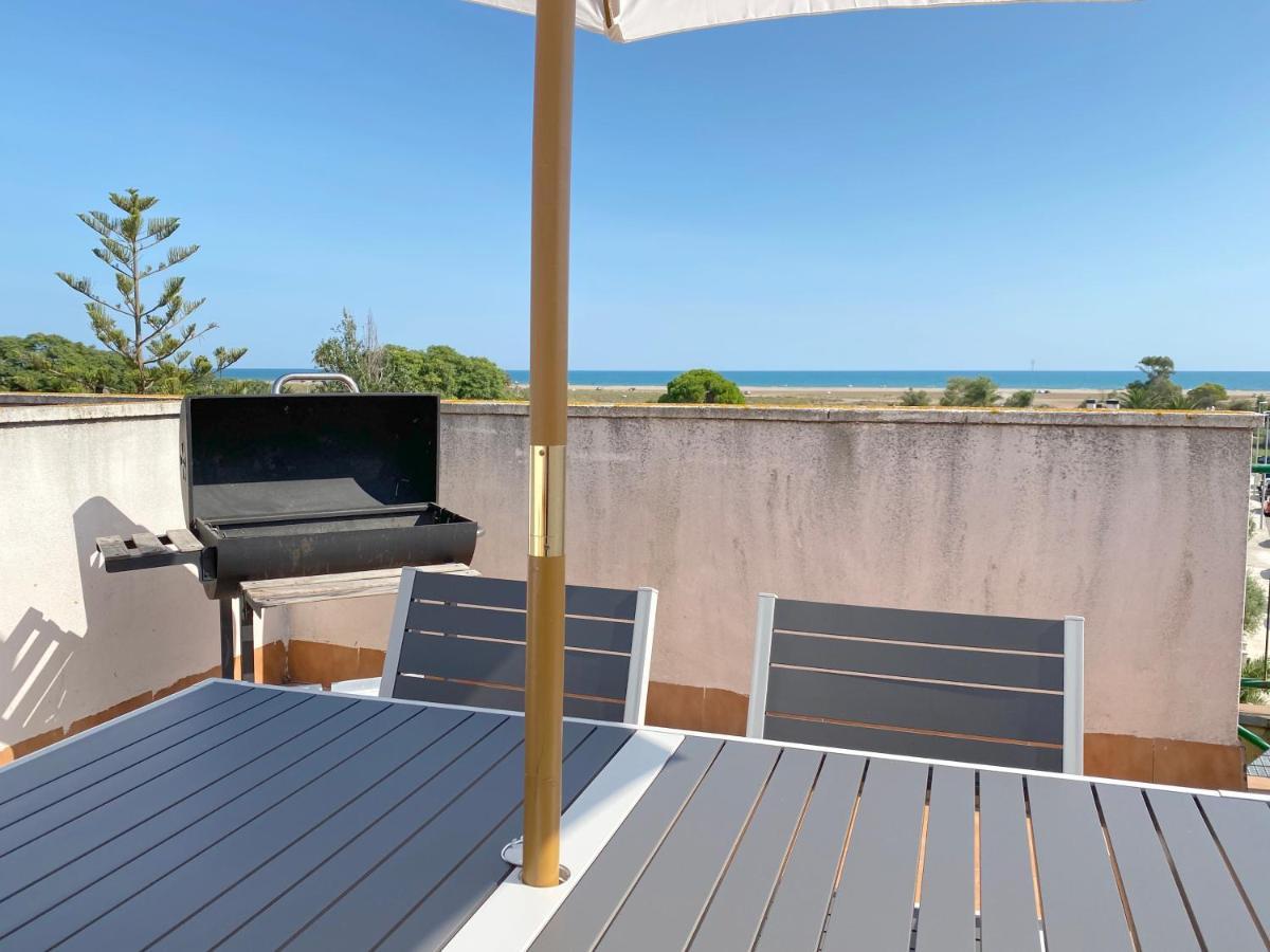 Апартаменты Vistas Al Mar Playa Eucaliptus, Con Solarium Privado L'Eucaliptus Экстерьер фото