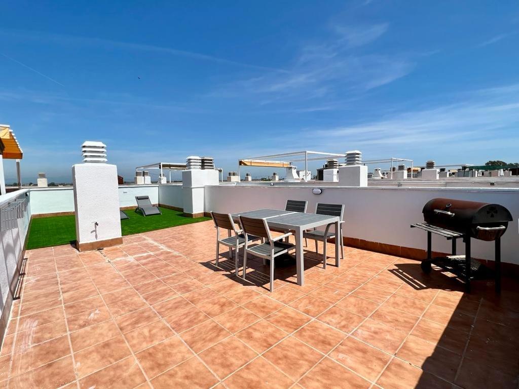 Апартаменты Vistas Al Mar Playa Eucaliptus, Con Solarium Privado L'Eucaliptus Экстерьер фото