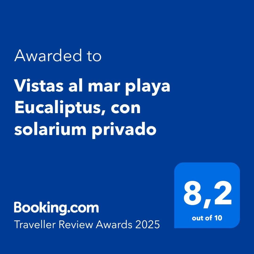 Апартаменты Vistas Al Mar Playa Eucaliptus, Con Solarium Privado L'Eucaliptus Экстерьер фото